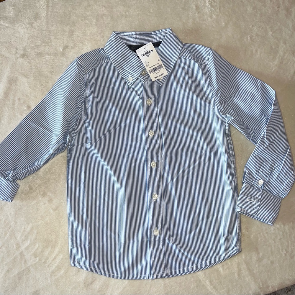 Boys button down NWT